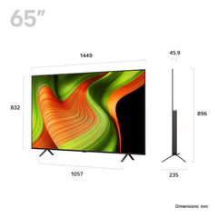 LG OLED65B56LA 65 Inch OLED 4K Ultra HD Smart TV