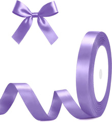G2PLUS White Stain Ribbons - 22M Thick Fabric Gift Wrap Ribbons for Crafting, Wedding & Valentine'S Day Decoration