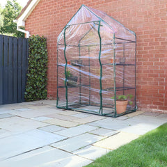 Greenhouse Indoor/Outdoor Use PVC Material Perfect to Storge Flower Pots, Plants