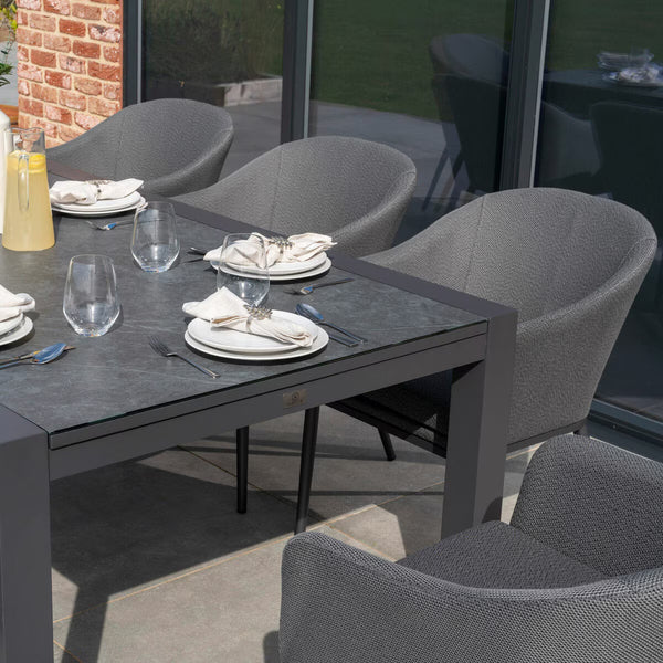 Harbour Lifestyle Luna 9 Piece Extending Dining Set