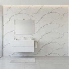 10/20/30/40 Pack Luxury Marble Effect Self-adhesive Floor Tiles 60x30cm, 2mm Thicken Vinyl Flooring Tiles Wall Stickers, Removable PVC Wall Decals, Suitable for Living Room, Bedroom, Kitchen Backsplashes, Bathroom, Office, Background Walls, Easy To Instal