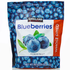 Kirkland Signature Whole Dried Blueberries, 567G