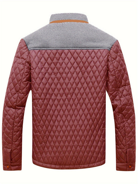 Men's Lightweight Warm Jacket, US Sizes