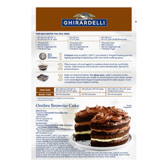 Ghirardelli Chocolate Chip Brownie Mix, 4 X 566G