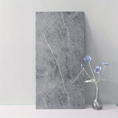 10pcs/ 12pcs Marble Pattern Self-Adhesive Wallpaper - White/ Grey/ Black (Length: 59.99 cm), Self-Adhesive PVC Wallpaper for Indoor and Kitchen Decor, Durable and Easy to Adhere, Lightweight Marble Pattern, Fashionable Accents | Self-Adhesive Wall S