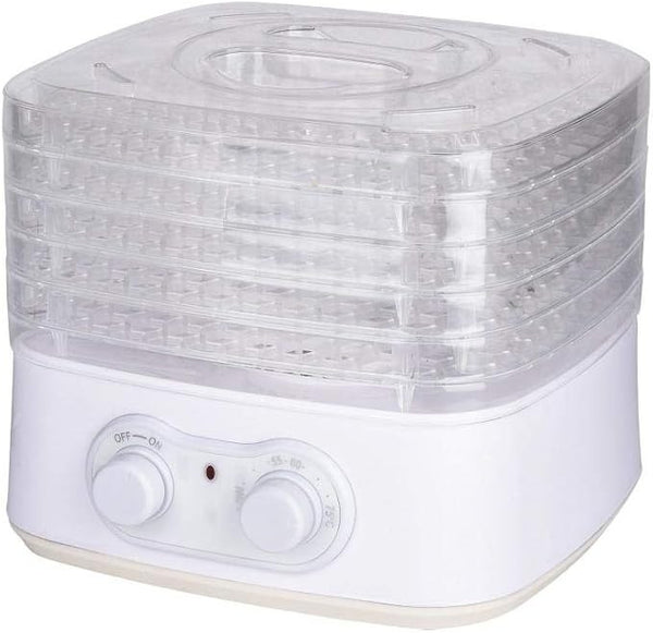 HomeTronix 5 Tray Mini Electric Food Dehydrator Fruit Dryer Meat Vegetables Beef Preserver Machine Beaf Jerk