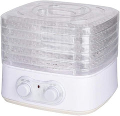 HomeTronix 5 Tray Mini Electric Food Dehydrator Fruit Dryer Meat Vegetables Beef Preserver Machine Beaf Jerk