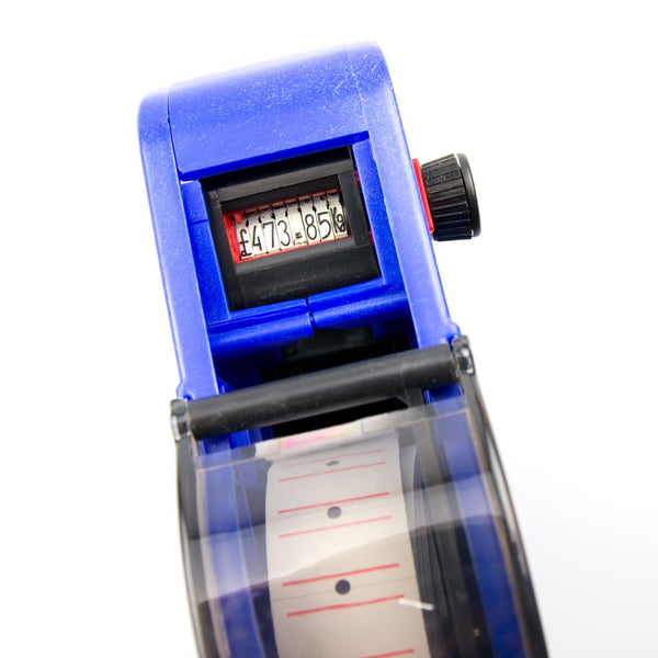 Price Tag Tagging Gun with 11k Labels Roll & Ink Machine Kit MX5500-EOS - with English Number £ $ € Currency Symbols - Retail Shop Labeller - Durable ABS Material