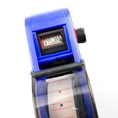 Price Tag Tagging Gun with 11k Labels Roll & Ink Machine Kit MX5500-EOS - with English Number £ $ € Currency Symbols - Retail Shop Labeller - Durable ABS Material