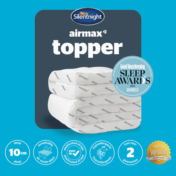 Silentnight Airmax 1000 Mattress Topper, Double