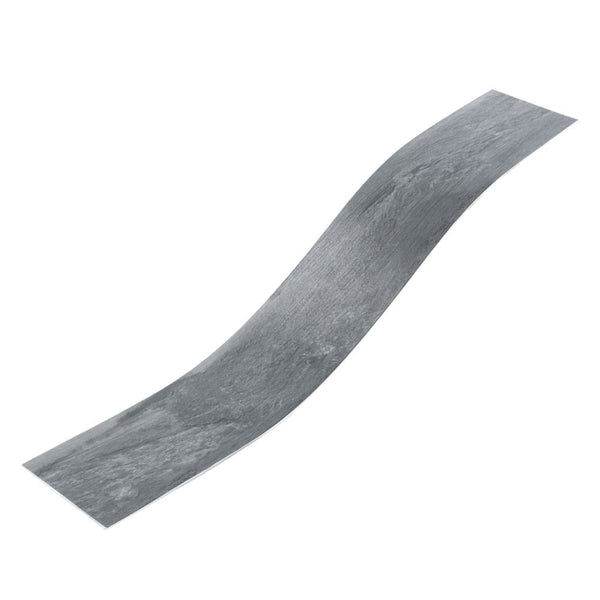 36-Piece Grey Wood Effect Vinyl Flooring Self-Adhesive Floor Planks, 5.0m² PVC Floor Tiles for Living Room, Bedroom, Kitchen, Office