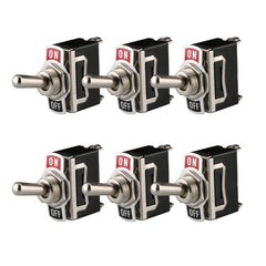 Gebildet Metal Toggle Switch 25A 12VDC/15A 24VDC/10A 250VAC/ 15A 125VAC SPST On/Off 2Pin 2 Position