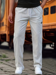 Two-Pc Men'S Casual Pants Men'S Straight-Leg Casual Work Pants Spring And Summer Thin Style