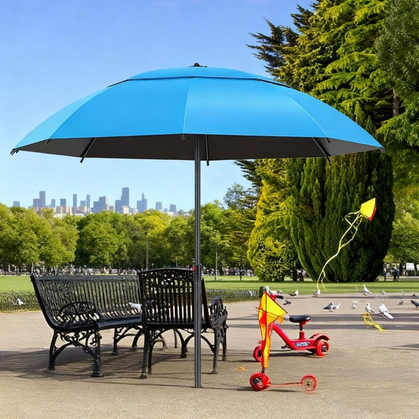 Outdoor Sun Umbrella - Lightweight Foldable Manual Open | Suitable For Camping, Beach, Fishing, And Picnic | Fashionable Patio Accessory | Durable Outdoor Gear, Garden Umbrella