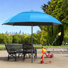 Outdoor Sun Umbrella - Lightweight Foldable Manual Open | Suitable For Camping, Beach, Fishing, And Picnic | Fashionable Patio Accessory | Durable Outdoor Gear, Garden Umbrella