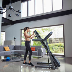 Horizon Fitness TR5.0 Atzone Treadmill and Protective Floor Mat