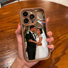 Phone Case - Custom Photo Thick Soft Phone Case - Personalized Case for Iphone 17/ 16/ 15/ 14/ 13/ 12/ 11 Pro Max/ Pro/ Plus, Full Coverage Protection, Scratch-Resistant & Wear-Resistant, Creative Gift for Family & Friends on Birthdays, Christmas