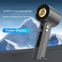 2025 New High-Speed Portable Handheld Fan, 1800mAh Long-Lasting
