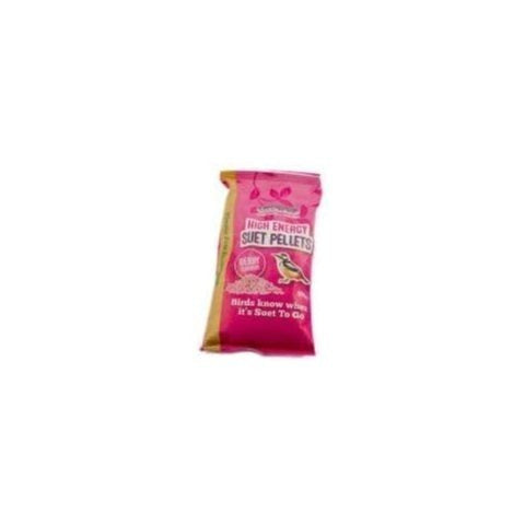 Unipet High Energy Berry Suet Pellets 500g Wild Bird Food for All Year Feeding