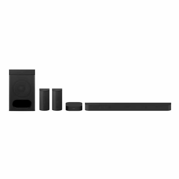 Sony HTS60.CEK 5.1 Ch, 1000W, Bravia Theatre System 6 Soundbar with Rear Speakers and Subwoofer