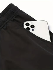 Three-Pack Men's Casual Pants, Sporty Casual Fashion Versatile Trousers, Athletic Pants, Everyday Pants, Modern Casual, Stylish Trousers, Durable Material, Multi-Functional Bottoms, Ideal Gift for Men