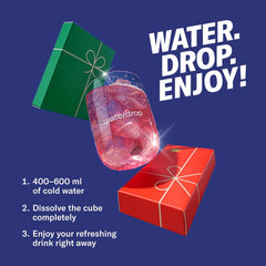 Waterdrop® Advent Calendar 2025 – 25 Days of Sugar Free Water Flavouring Hydration Tablets, Christmas Gifts for Women & Men, Countdown Calendar with Daily Surprise Flavours - Limited Edition