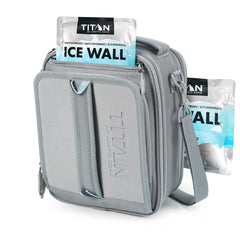 Titan Fridge Cold, Crush Resistant Lunch Pack with 2 Ice Walls