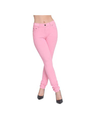 Women’s High-Waisted Stretch Jeans LOOK Jeggings Slim Fit Skinny Denim Trousers – Comfortable, Soft, Pull-On Elastic Waist Pants for Shaping Body Contour, Casual Everyday Wear, Lightweight, Breathable, Stretchy Jean Leggings, Fashion Essentials, Slimming