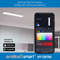 Artika Skyshade Smart LED Panel with Remote Control 120.8 Cm X 29.8 Cm