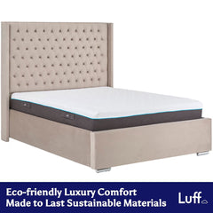 Luff Prestige Hybrid Bamboo Mattress in Firm Comfort Rating & 5 Sizes