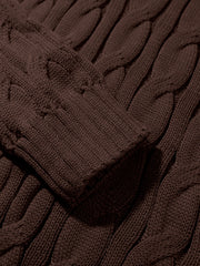 Men's Mature Business Sweater - New Autumn/Winter Lapel Ribbed Knitwear, Fashionable Solid Color Pullover, Suitable for Layering and Wearing Over Clothes