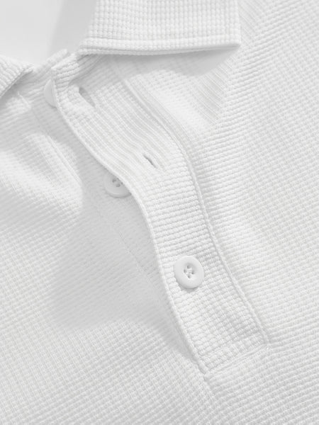 Men's 2pcs Set: Long-Sleeve Shirt and Drawstring Pants - Clean, Comfortable, Breathable