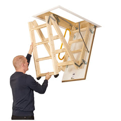 Envirofold 2.8M (280Cm) Timber Folding Loft Ladder