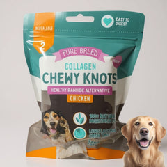 Collagen Daily Chips with Natural Chicken or Beef Flavor- High Protein Dog Chews for Healthy Joints, Skin and Coat Assorted flavor