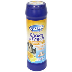 Duzzit Shake & Fresh Carpet Odor Pet Fresh 3 Pack (3 × 500g) Carpet Freshening Powder for Homes with Pets