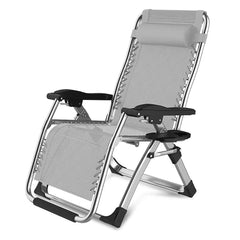 NEW Zero Gravity Chair Reclining Sun Lounger Outdoor Garden Folding Adjustable