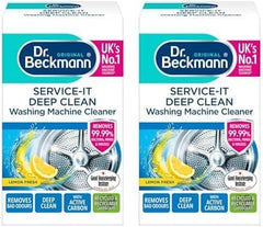 Dr. Beckmann Service-It Deep Clean Washing Machine Cleaner | Removes 99,99 % of Bacteria and Fungi and Viruses | Eliminates Bad Odours | 250 G