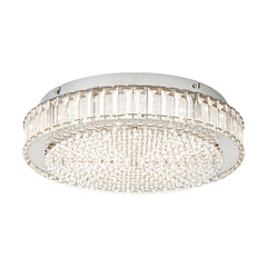 Eglo Balparda Ceiling Light 410Mm in Crystal Chrome