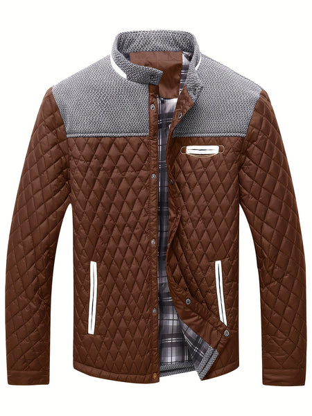 Men's Lightweight Warm Jacket, US Sizes