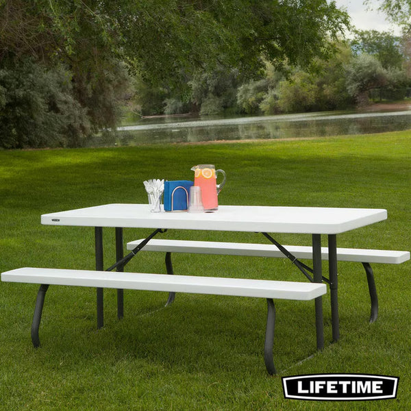 Lifetime 6Ft (1.82M) Classic Folding Picnic Table - Model 80215