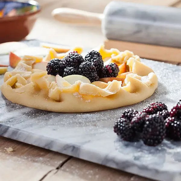 Judge Marble Oblong Platter, 46 X 30 Cm