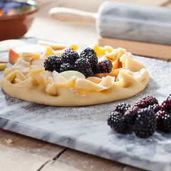 Judge Marble Oblong Platter, 46 X 30 Cm