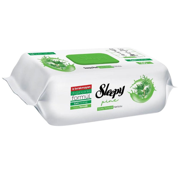 Sleepy Easy Clean Surface Wipes & Towels – 100 Sheets (Pack of 1) – Available Scents: Blue Pine, Orchid, Arab Soap & Sleepy Pine