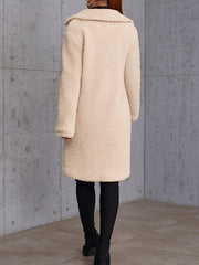 Long Solid Color Coat for Women for Autumn And Winter