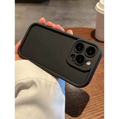Black Thick Case For iPhone 17 16 15 14 13 12 11 Pro Max XR 8 7 Shockproof Cover