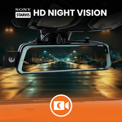 Road Angel Halo View 3 4K Mirror & Rear Dash Cam