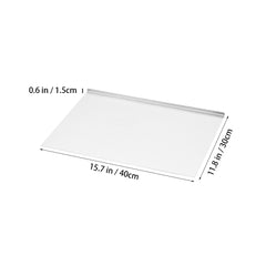 Medium/Large/Extra-Large Stainless Steel Chopping Board, thickened one-piece construction, designed for kitchen tasks. Suitable for vegetable preparation, pizza and cake bread kneading, and fruit processing. Freestanding food preparation surface and knead