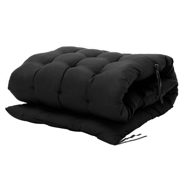 Garden Bench Cushion Chair Cushion, Sun Lounger Cushion Pads 160*50*8cm Thick Garden Recliner Chair Replacement Anti-Slip Cushion Sunbed Cushion 2 3 Seater Seat Pad for Porch Swing Patio Lawn Various Colour Options