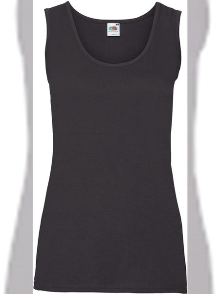 Fruit of the Loom 61376 Ladies' Feminine Fit Sleek Silhouette Valueweight Athletic Vest - Everyday Comfort, Soft Handfeel, Timeless Appeal | Women'S Top