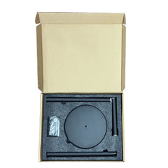 ZISH Toilet Roll Holder Free Standing - Stainless Steel Bathroom Toilet Paper Organizer and Dispenser - No Drill Toilet Roll Stand Freestanding - Up to 5 Toilet Roll Storage